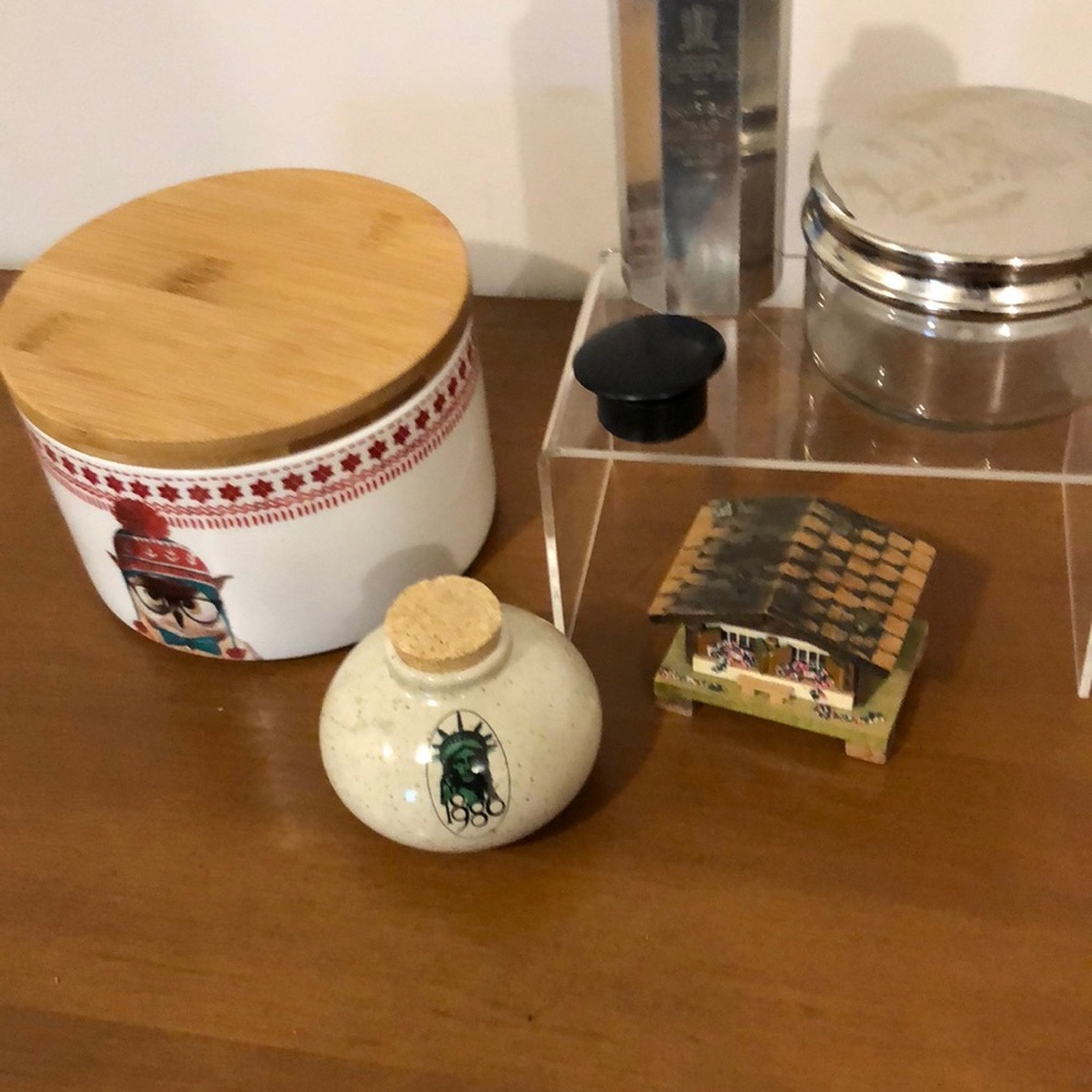 Vintage Chalet Wood Box